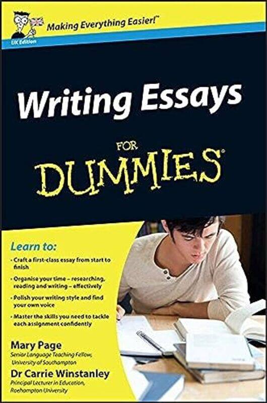 

Writing Essays For Dummies UK Edition-Paperback