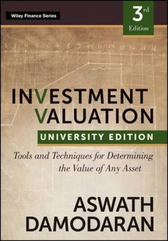 

Investment Valuation.paperback,By :Aswath Damodaran