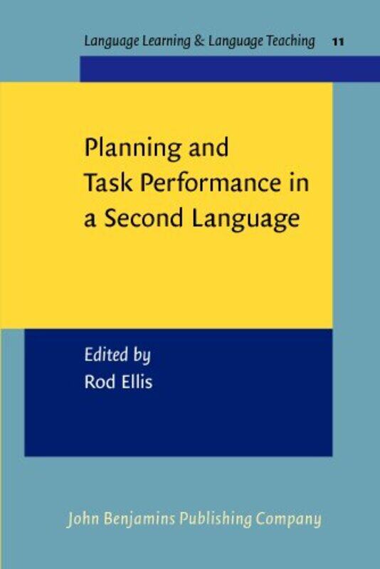 

Planning and Task Performance in a Second Language by Vineer Bhansali-Paperback