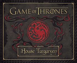 Game of Thrones: House Targaryen Deluxe Stationery Set, Hardcover Book