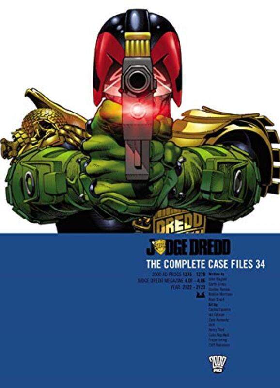 

Judge Dredd The Complete Case Files 34 by Ennis WagnerGrant Morrison-Paperback