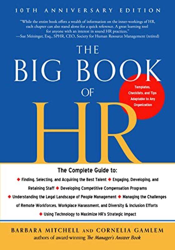 

The Big Book Of Hr 10Th Anniversary Edition by Mitchell, Barbara (Barbara Mitchell ) - Gamlem, Cornelia (Cornelia Gamlem)-Paperback