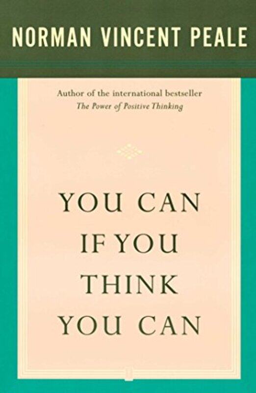 

You Can If You Think You Can By Peale Dr Norman Vincent - Paperback