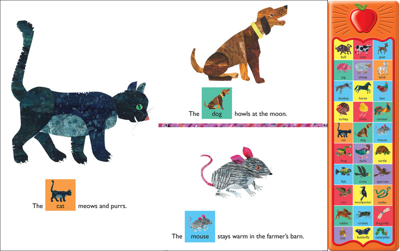 Eric Carle - Around the Farm, Board Book, By: Eric Carle