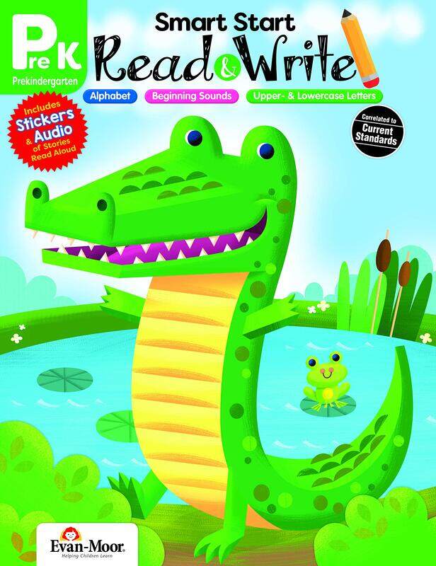 

Smart Start Read and Write Grade Pre-K, Paperback Book, By: Evan Moor Educational Publishers