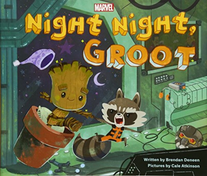 Night Night, Groot, Hardcover Book, By: Brendan Deneen