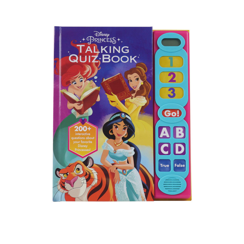 

Disney Princess: Talking Quiz Book, Hardcover Book, By: Pi Kids, Disney Storybook Art Team and Elizabeth Stenholt