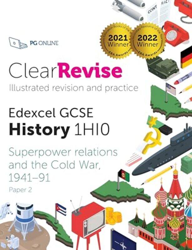 

ClearRevise Edexcel GCSE History 1HI0 Superpower relations and the Cold War by PG Online-Paperback