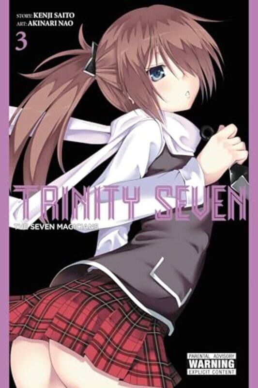 

Trinity Seven Vol 3 by Kenji Saitou-Paperback