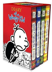 Diary of a Wimpy Kid Box of Books, Hardcover Book, By: Jeff Kinney
