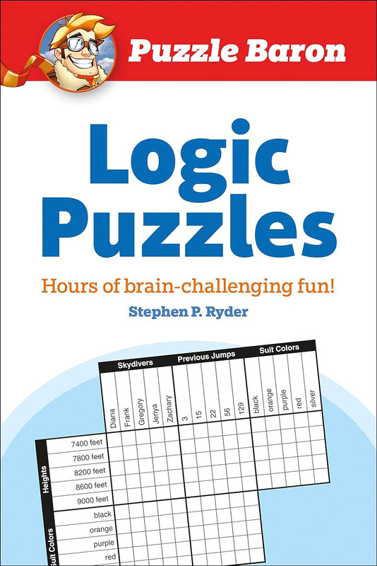 

Puzzle Barons Logic Puzzles, Paperback Book, By: Stephen P Ryder