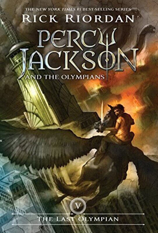 

The Percy Jackson and the Olympians, Book Five: Last Olympian, Paperback Book, By: Rick Riordan