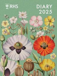 RHS Desk Diary 2025 by The Royal Horticultural Society -Other Book Format