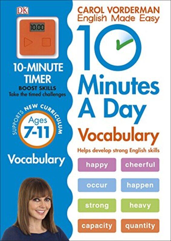 

10 Minutes A Day Vocabulary Ages 711 Key Stage 2 by Joseph J -Paperback