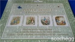 POSTER ART SET SQUARE - BEATRIX POTTER GARDEN, By: Robert Frederick