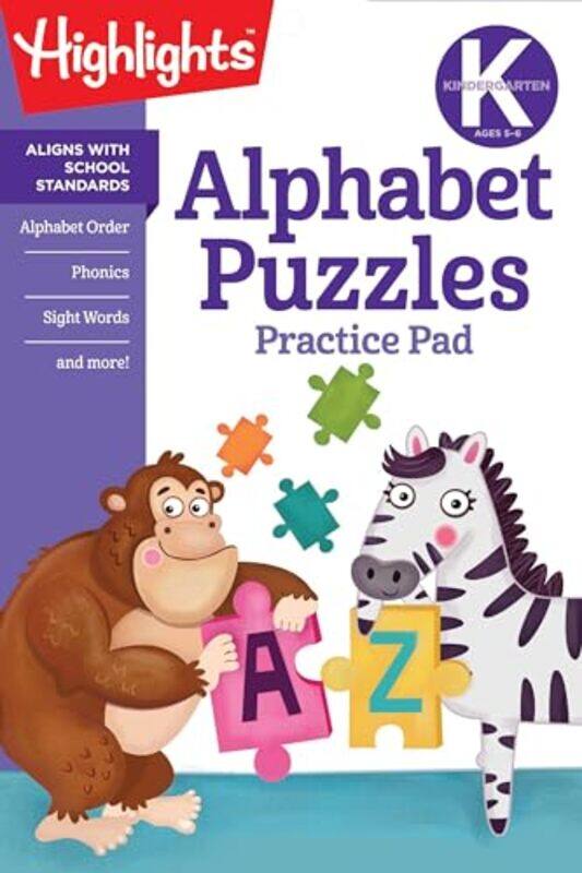 

Kindergarten Alphabet Puzzles By Highlights Learning -Paperback