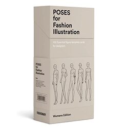 Poses for Fashion Illustration (Card Box) , Paperback by Fashionary