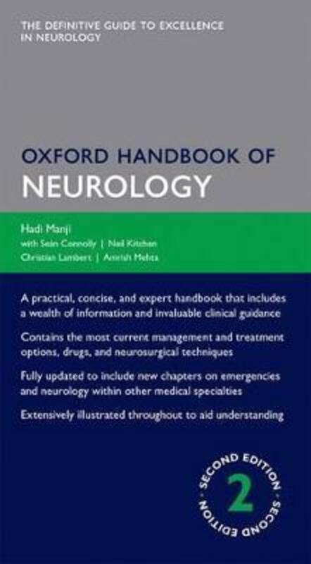 Oxford Handbook of Neurology.paperback,By :Manji, Hadi (Consultant Neurologist and Honorary Senior Lecturer, Consultant Neurologist and Honorar