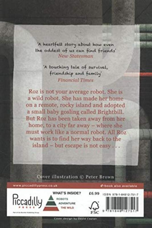 ينجو الروبوت البري ، كتاب غلاف عادي ، بقلم: بيتر براون