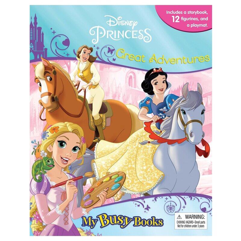 

Disney Princess Great Adventures My Busy Book, Board Book, By: Phidal Publishing Inc.