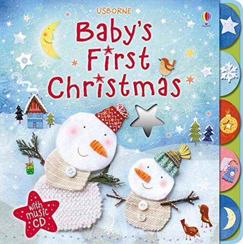 

Baby's First Christmas with music CD, Board book, By: Fiona Watt