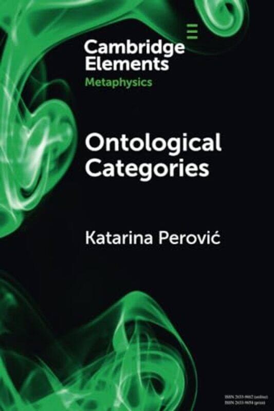 

Ontological Categories by Katarina University of Iowa Perovic-Paperback