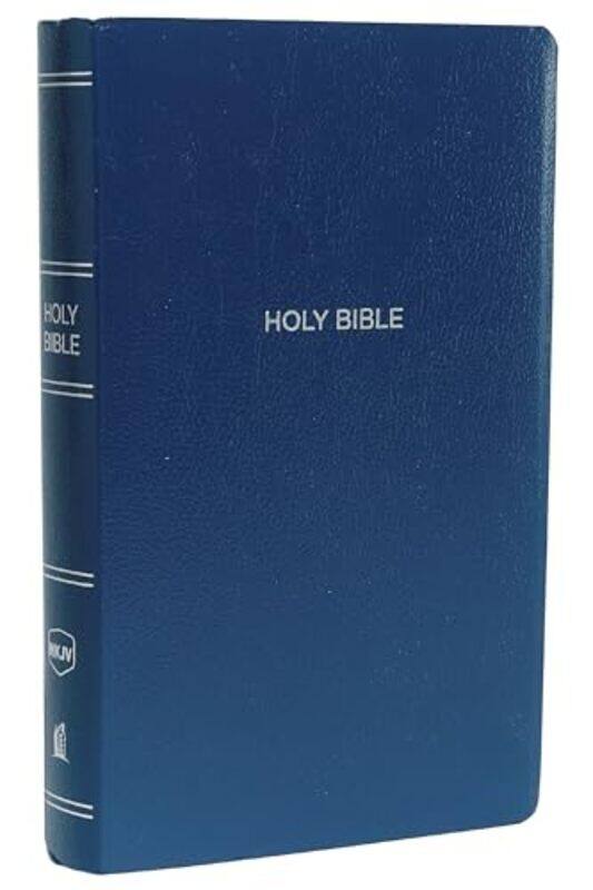 

Nkjv Gift And Award Bible Leatherlook Blue Red Letter Comfort Print Holy Bible New King Jame,Paperback By Thomas Nelson