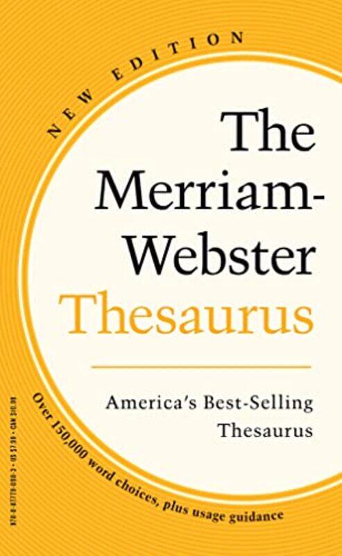 

The Merriamwebster Thesaurus by Merriam-Webster - Paperback