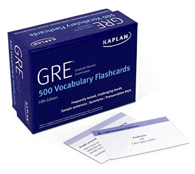 

GRE Vocabulary Flashcards , Paperback by Kaplan Test Prep