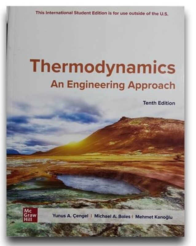 Ise Thermodynamics An Engineering Approach by Yunus Cengel Paperback
