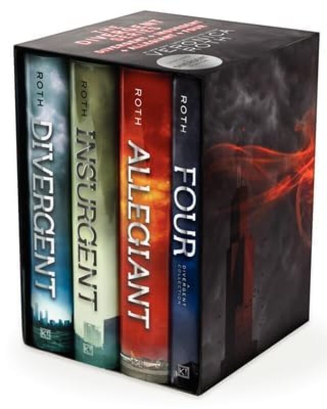 Divergent Series Ultimate Fourbook Box Set Divergent Insurgent Allegiant Four By Veronica Roth Hardcover
