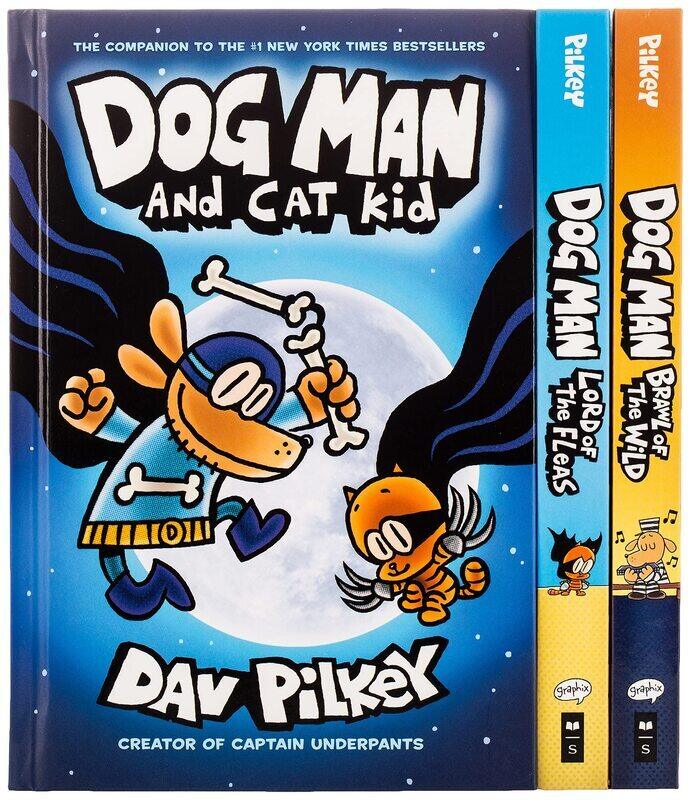 

Dog Man: The Cat Kid Collection: From the Creator of Captain Underpants (Dog Man #4-6 Boxed Set), Hardcover Book, By: Dav Pilkey