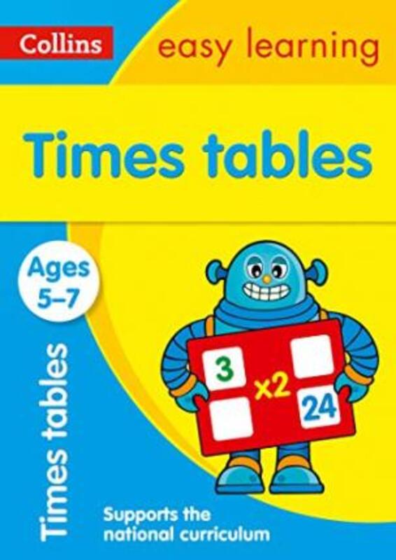Times Tables Ages 5-7: Prepare for school with easy home learning (Collins Easy Learning KS1).paperback,By :Collins Easy Learning