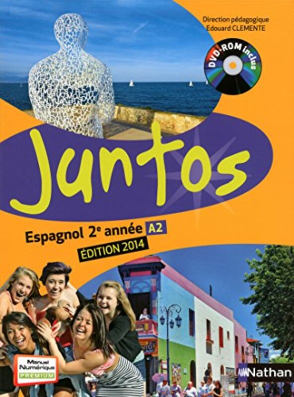 JUNTOS 2E ANNEE 2014 + DVD ELEVE,Paperback,By:CLEMENTE/COUROUGE