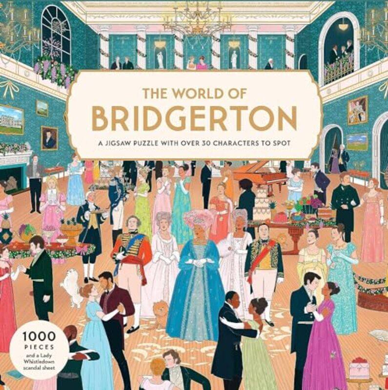 

The World Of Bridgerton A 1000Piece Jigsaw Puzzle With Over 30 Characters To Spot By Thapp, Manjit - Thapp, Manjit Paperback