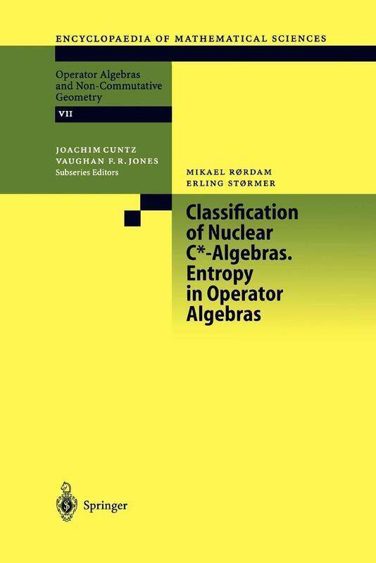 

Classification of Nuclear C*-Algebras. Entropy in Operator Algebras