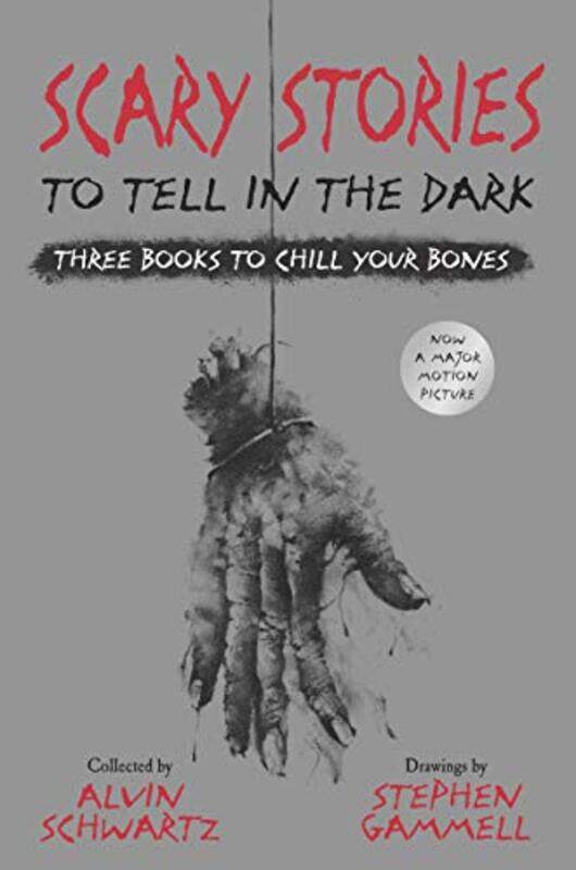 

Scary Stories to Tell in the Dark: Three Books to Chill Your Bones Hardcover by Alvin Schwartz