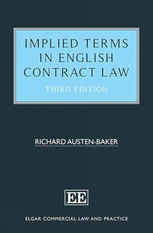 

Implied Terms In English Contract Law, Hardcover by Austen-Baker, Richard