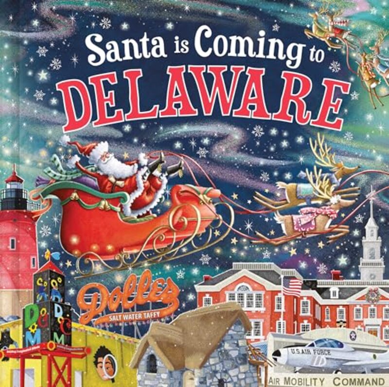 

Santa Is Coming To Delaware By Smallman Steve - Hardcover