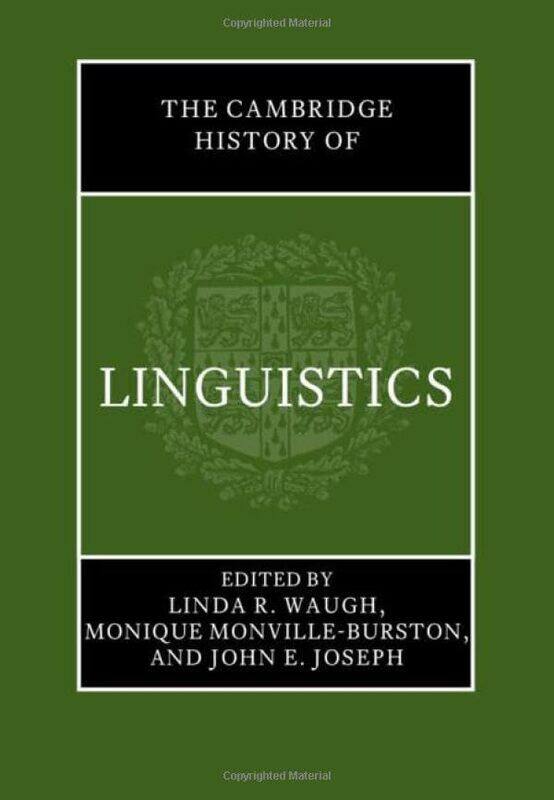 

The Cambridge History of Linguistics by David Hazony-Hardcover