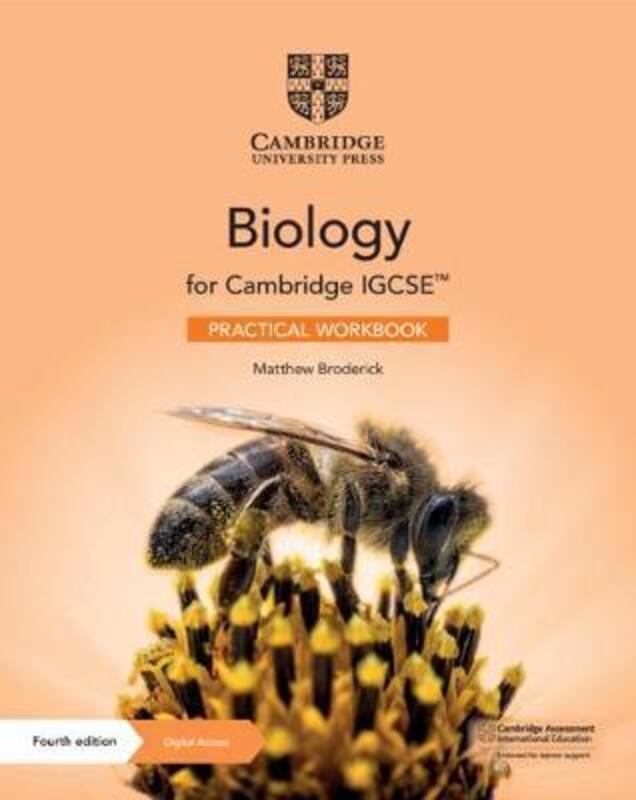 Cambridge IGCSE (TM) Biology Practical Workbook with Digital Access (2 Years), Paperback Book, By: Matthew Broderick