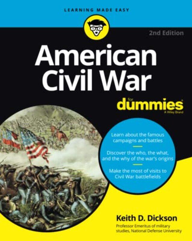 

American Civil War For Dummies by Keith D Dickson-Paperback