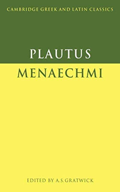 

Plautus Menaechmi by PlautusA S Gratwick-Paperback