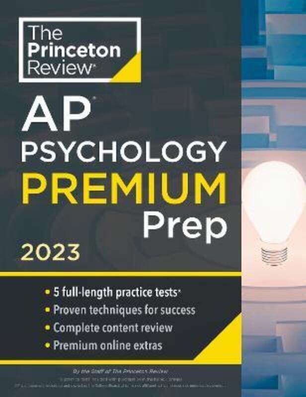 

Princeton Review AP Psychology Premium Prep, 2023: 5 Practice Tests + Complete Content Review + Stra.paperback,By :Princeton Review