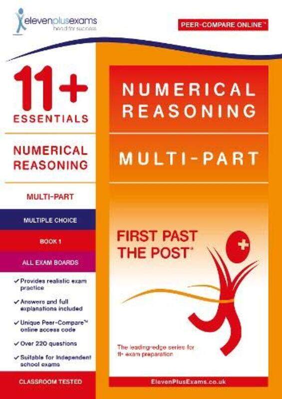 

11 Essentials Numerical Reasoning MultiPart Book 1 Multiple Choice -Paperback