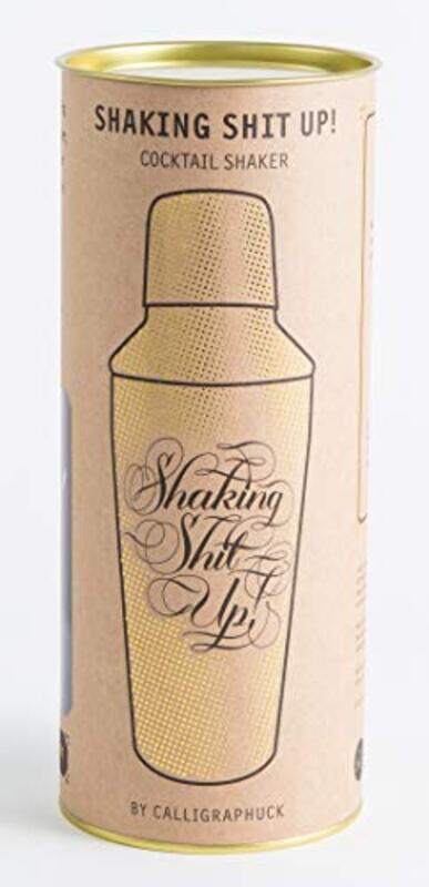 

Shaking Shit Up! Cocktail Shaker,Paperback,by:Calligraphuck