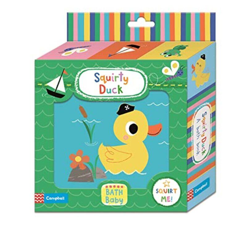 

Squirty Duck Bath Book by Campbell Books -Paperback