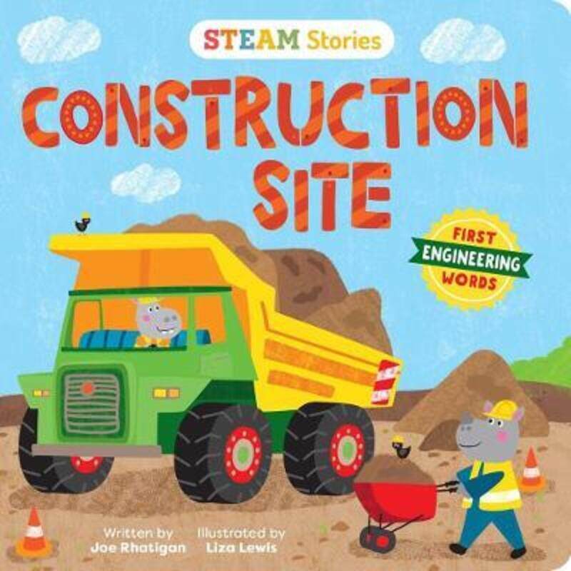 

Steam Stories Construction Site: First Engineering Words,Hardcover,ByRhatigan, Joe - Lewis, Liza