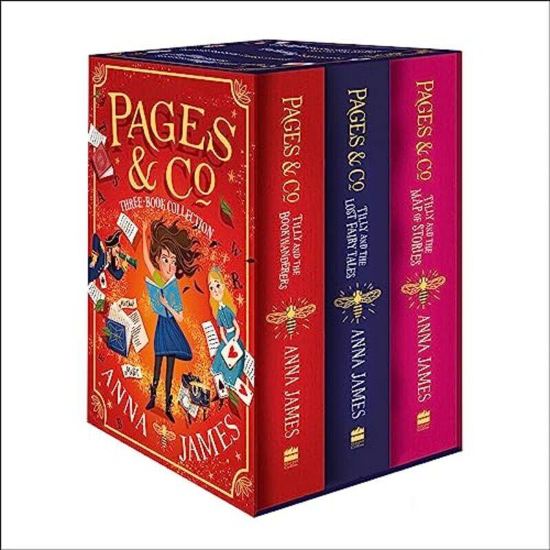 

Pages & Co. Series Threebook Collection Box Set Books 13 By Anna James Paperback