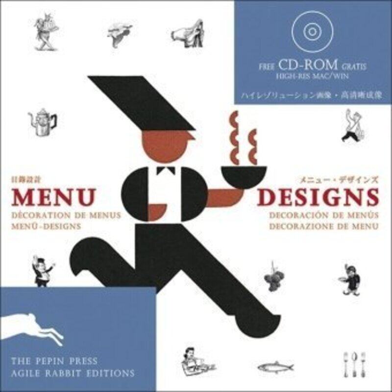 

Menu Designs (Agile Rabbit Editions Free CD-ROM), Paperback Book, By: Lee Martin